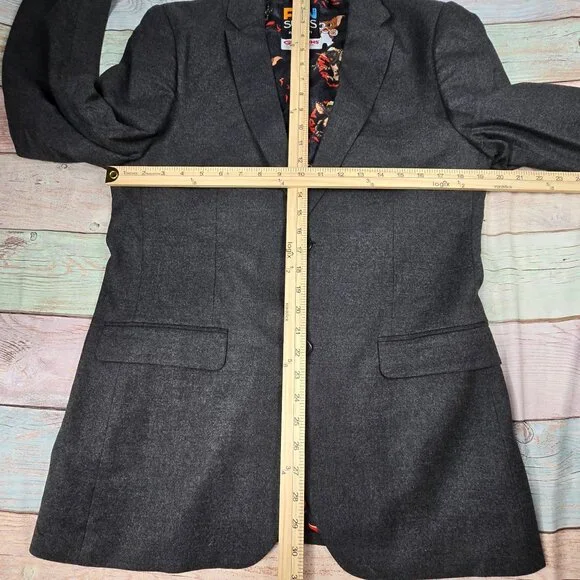 Gremlins-Themed Fun Suits Mens Blazer 40R Slim Fit - Picture 8 of 11